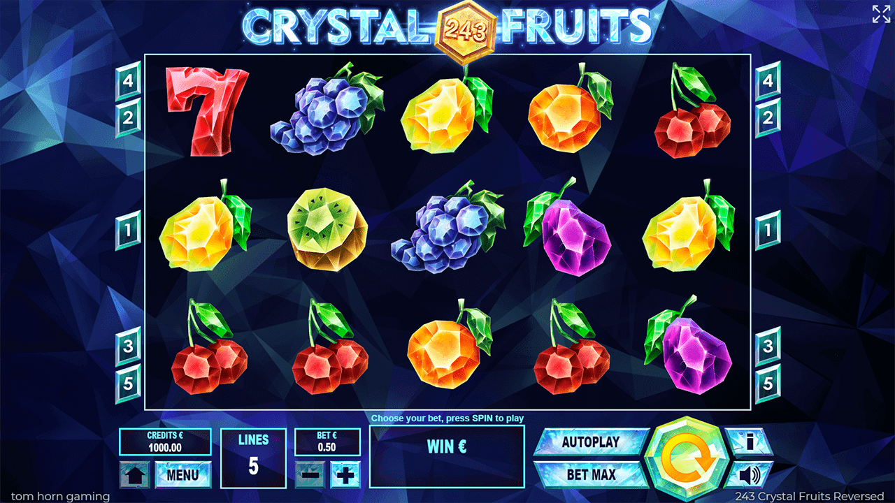 Crystal Fruits Reserved Tom Horn Gaming