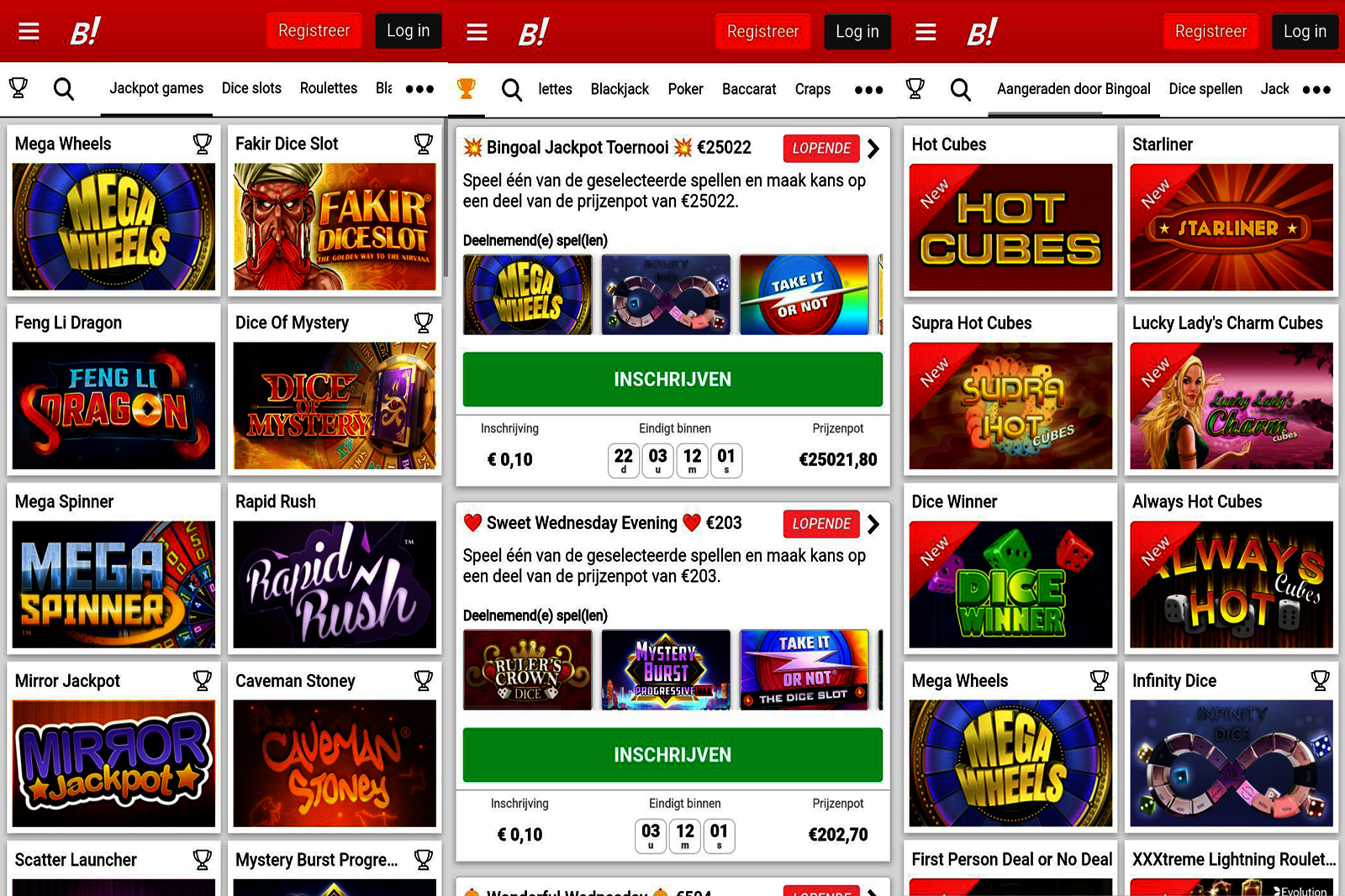 Bingoal Mobile Casino Online Spelen