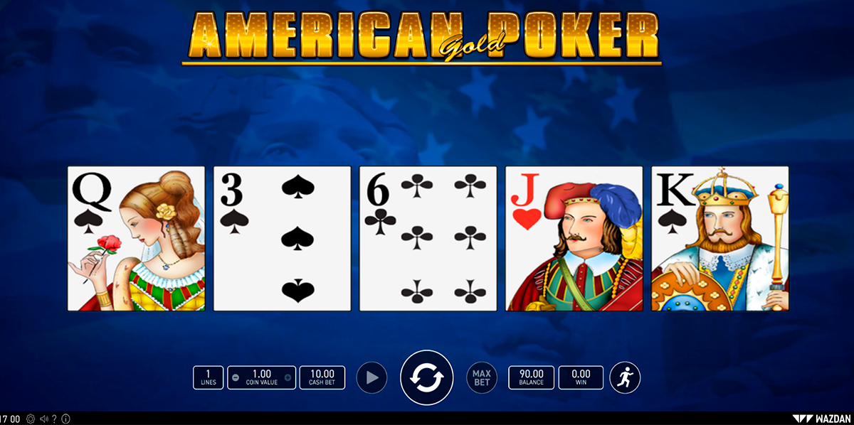 american poker gold wazdan 