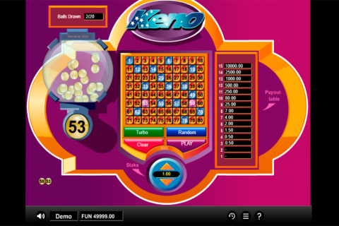 keno gaming keno